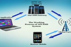 Work procedure of a Bulk SMS API